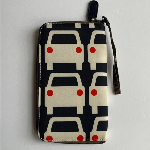 Orla Kiely Target Collab Cars Wallet Wristlet Limited Edition NWOT - Picture 11 of 13